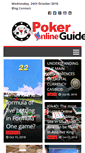 Mobile Screenshot of pokeronline-guide.com
